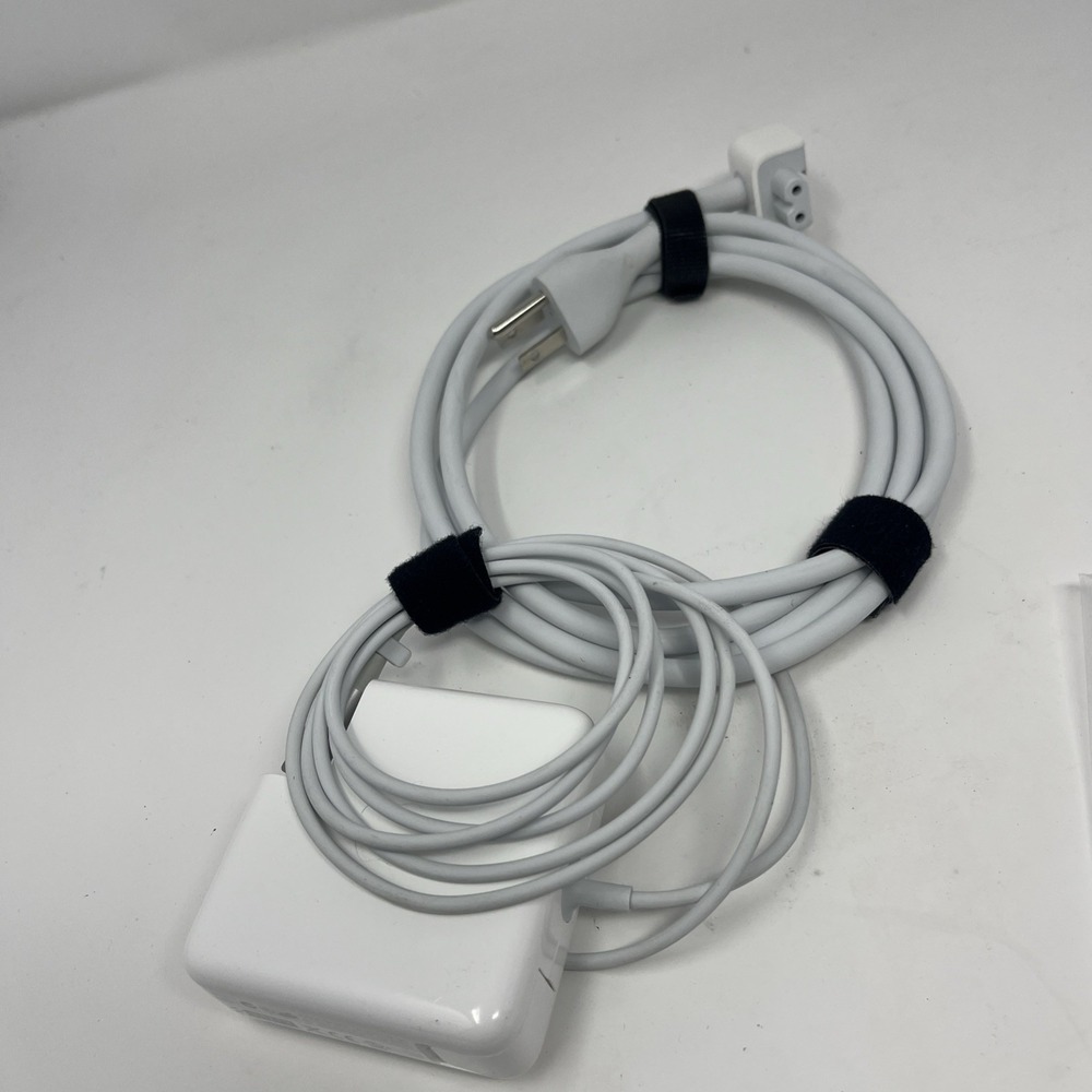 Genuine Apple 60W MagSafe Power Adapter w/ Wall Cable - White (A1344)